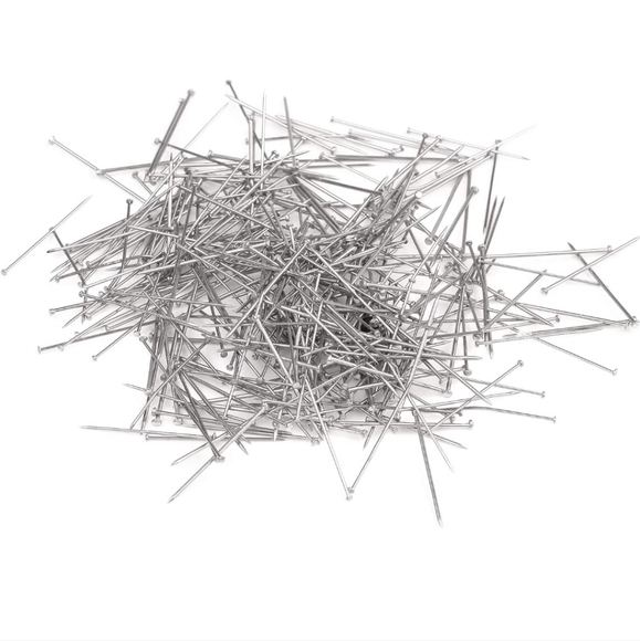 Stainless Steel Pins Jewelry 200 Durable Stainless Steel Straight Pins Sewing With Plastic